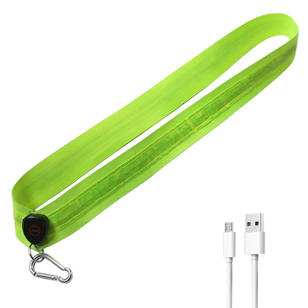 Running Gear Usa - Cinturón LED Recargable con Correas Iluminadas