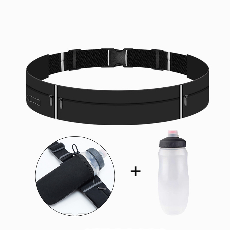 Running Gear Kit - Riñonera Deportiva con Botella de Agua