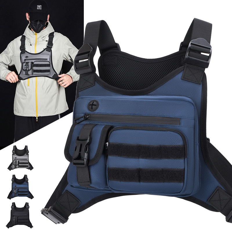 Running Gear Usa - Bolsa Táctica para Pecho, Impermeable, para