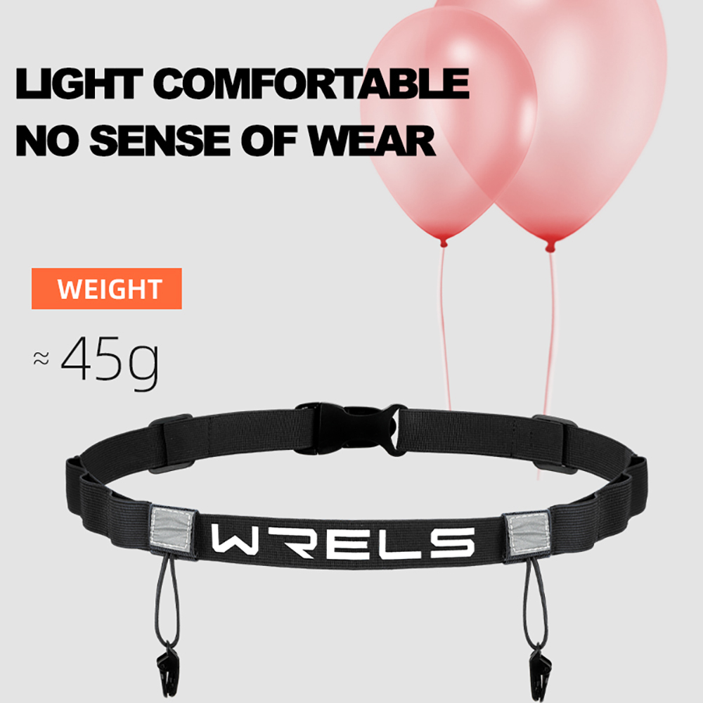 Running Gear Motor - WRELS Unisex triatlón maratón carrera número