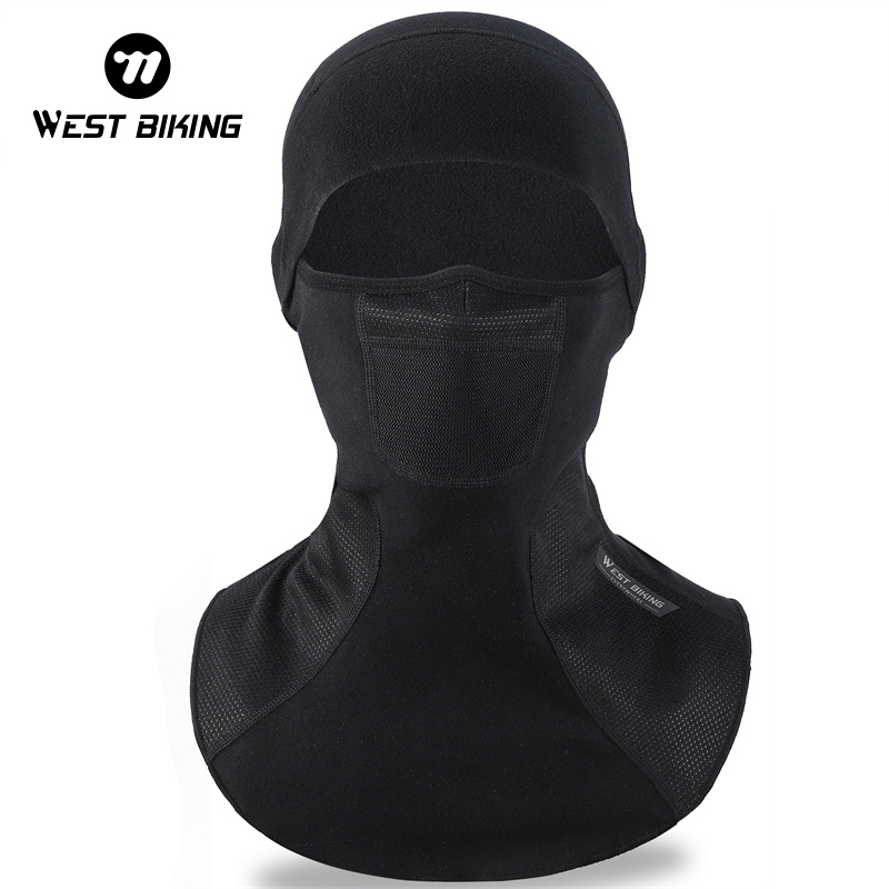 Running Gear For Winter - WEST BIKING-pasamontañas polar de cara completa