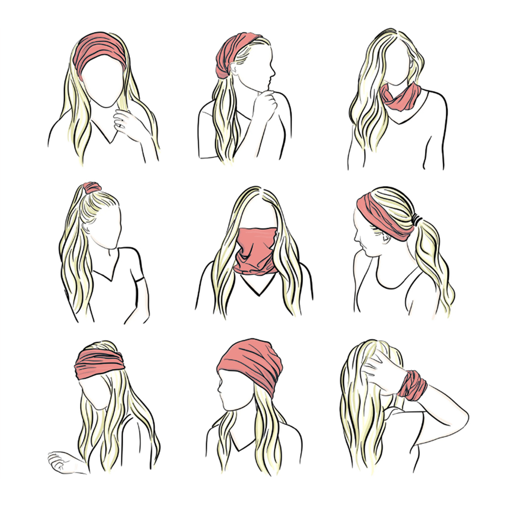 Pasamontañas morado para mujer - Running Gear Headband reseña y precio