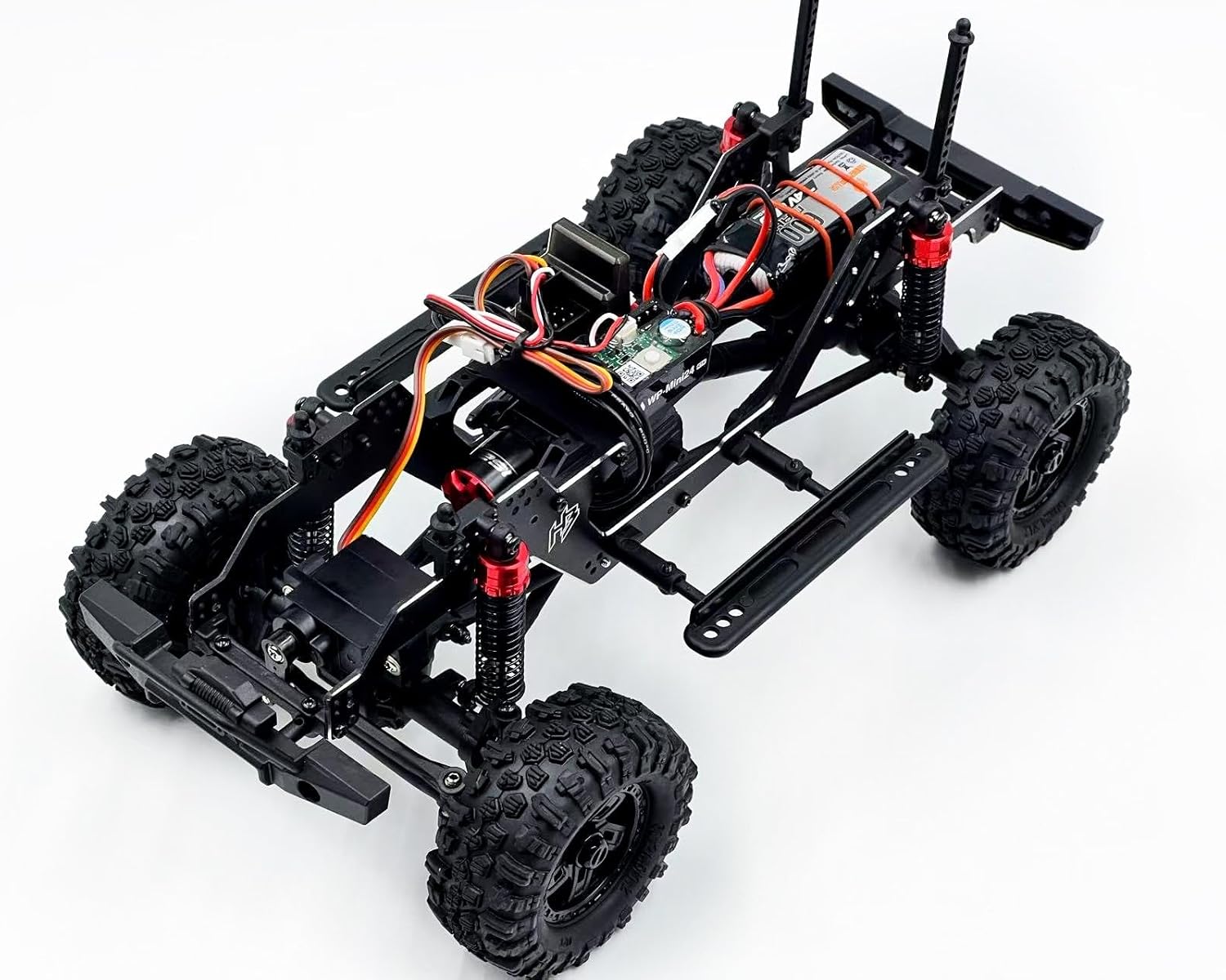 Camioneta RC a Escala 1/18 con - Running Gear Motor reseña y precio