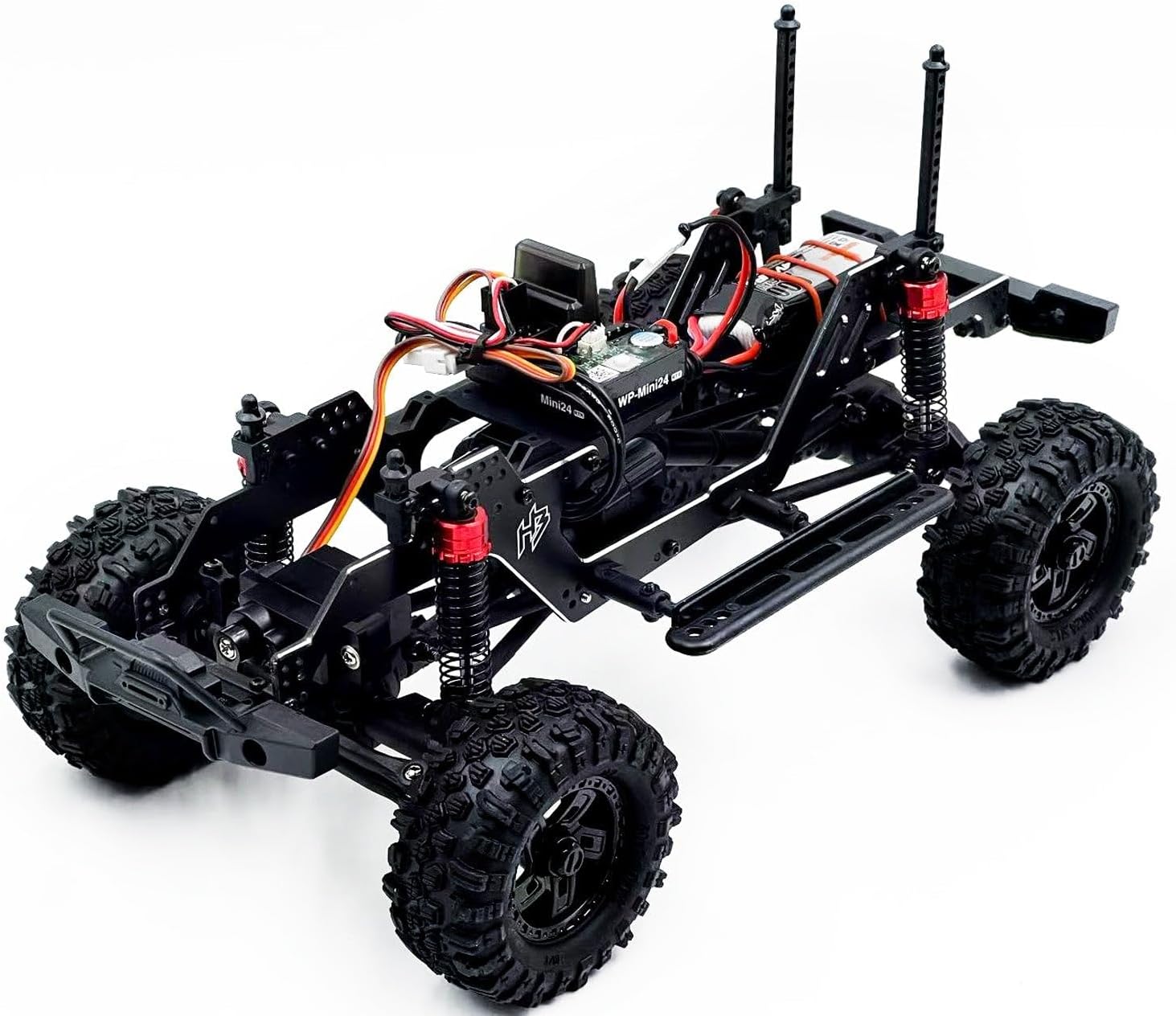 Camioneta RC a Escala 1/18 con - Running Gear Motor reseña y precio