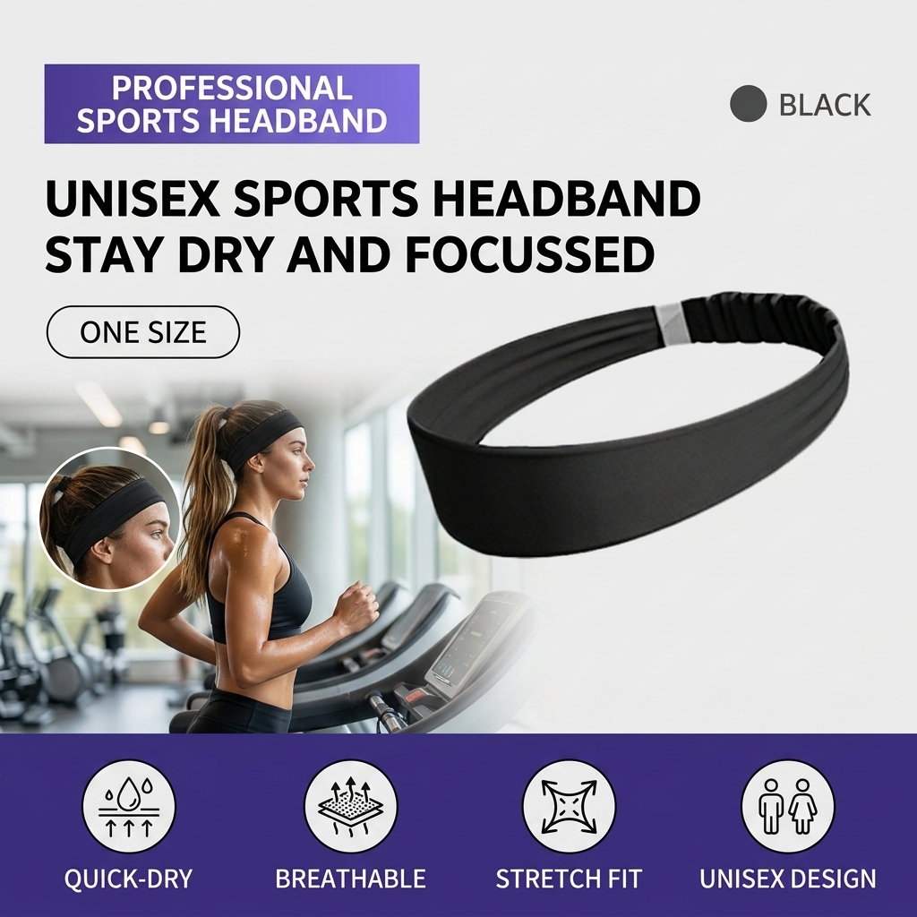Banda Deportiva Transpirable p - Running Gear Headband reseña y precio