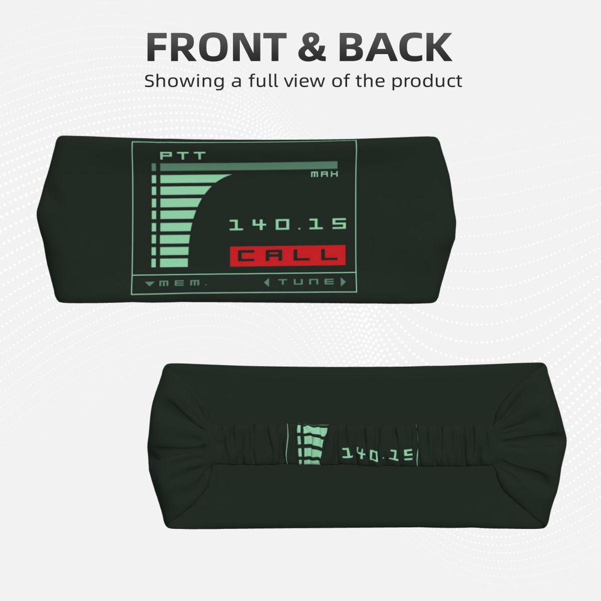 Metal Gear Pantalla de códec s - Running Gear Headband reseña y precio