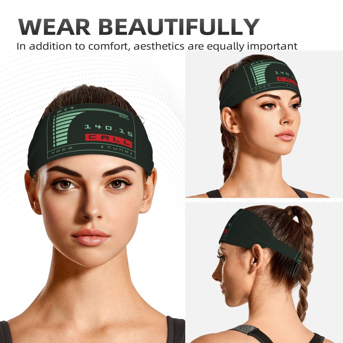 Metal Gear Pantalla de códec s - Running Gear Headband reseña y precio