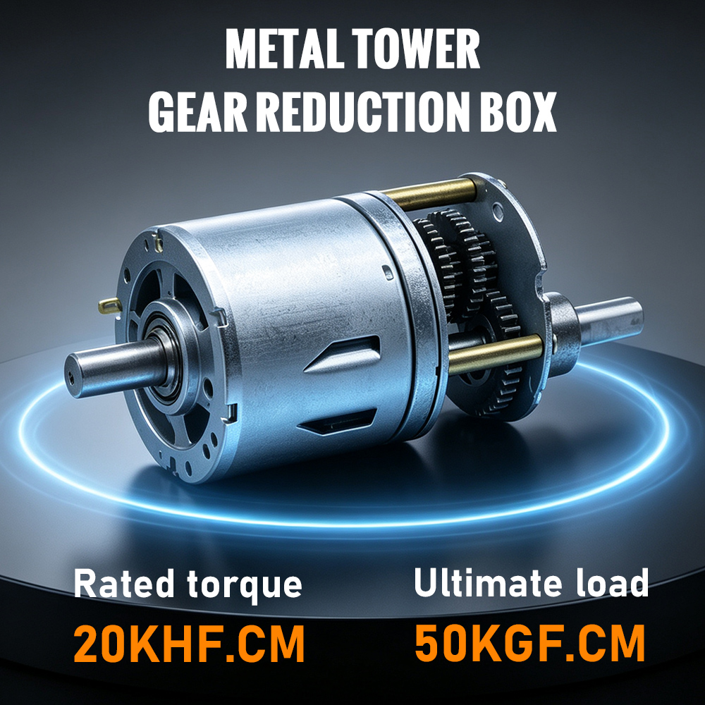Motorreductor de CC de alto pa - Running Gear Motor reseña y precio