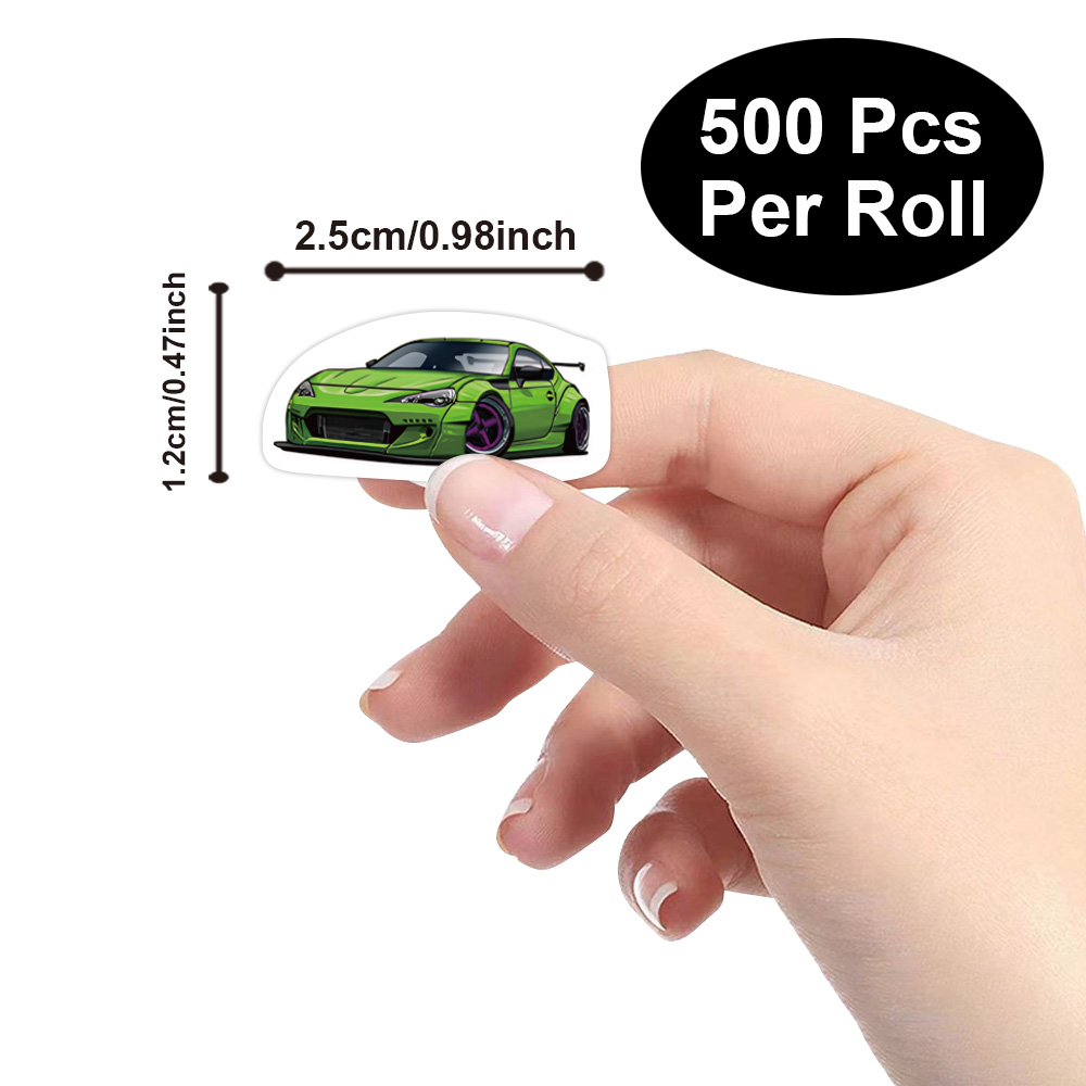 500 Pegatinas de Mini Autos De - Blister Plaster Sport reseña y precio