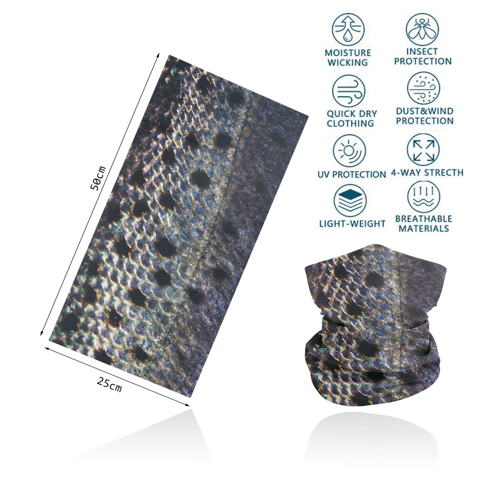 Polaina de tubo de pescado con - Running Gear Headband reseña y precio