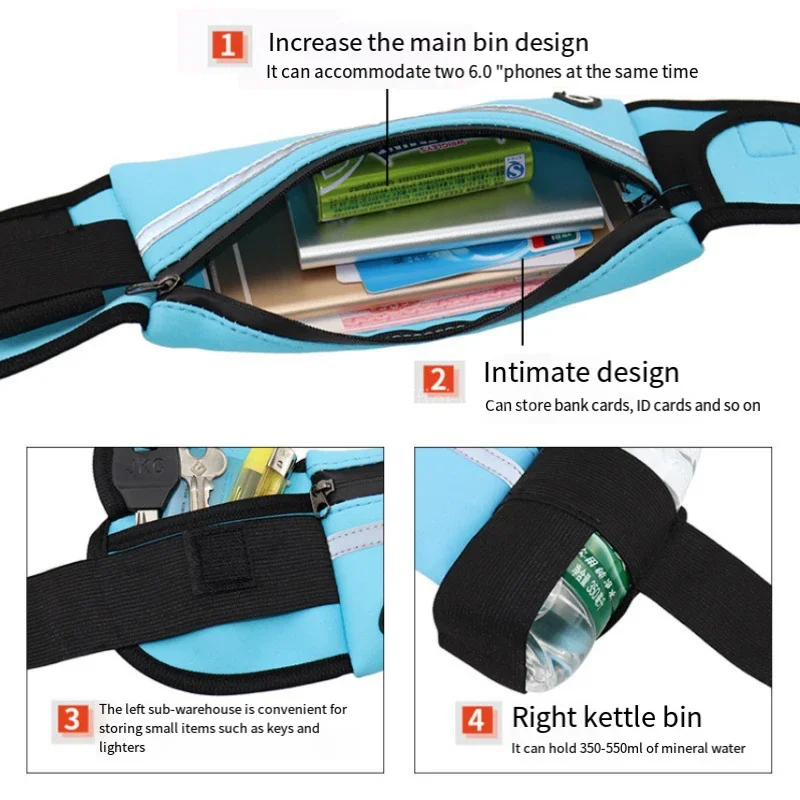 1 bolsa para correr, riñonera  - Running Gear Kit reseña y precio