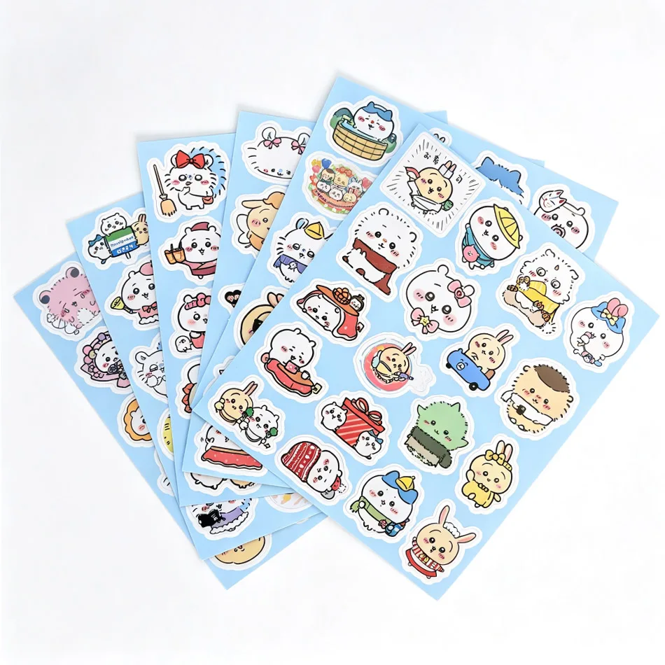 100 Pegatinas Kawaii Chiikawa  - Blister Plaster Sport reseña y precio